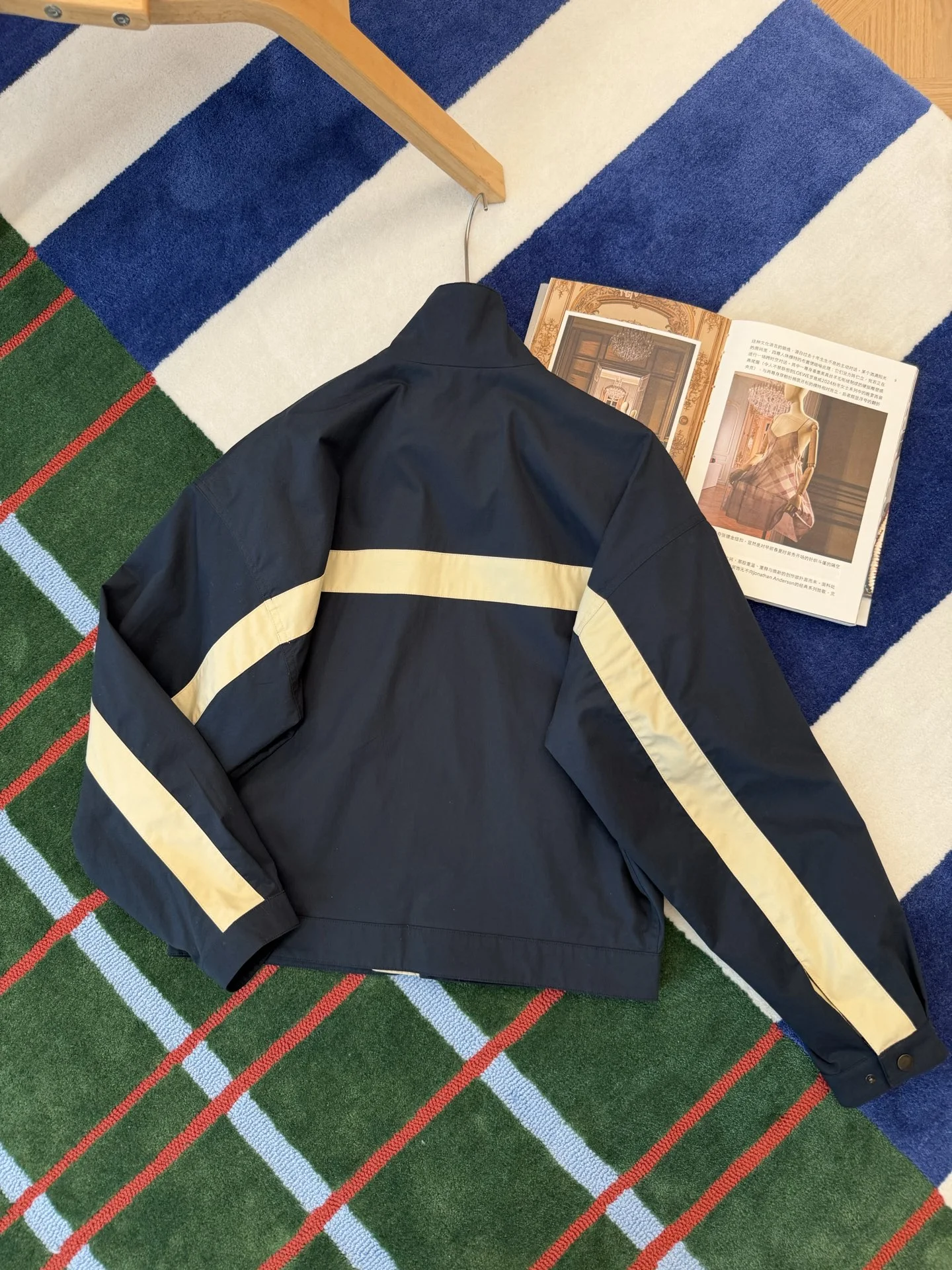 SAINT LAURENT Jackets Navy-Cream S-L E85202609061018 - Image 6