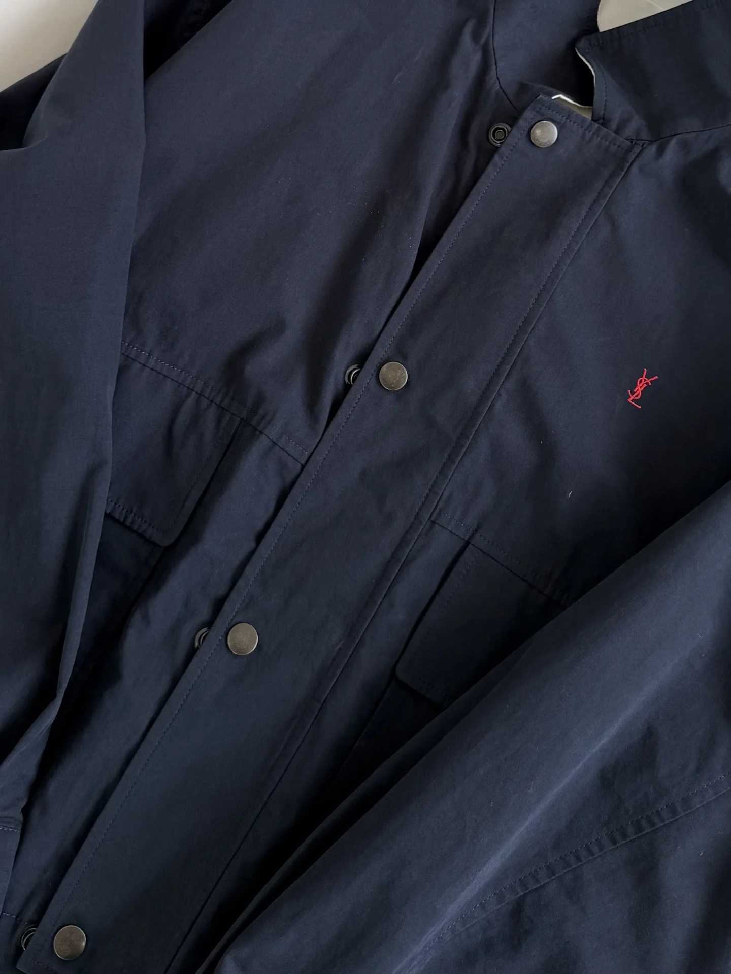 SAINT LAURENT Jackets Navy-Red S-L D95202609062002 - Image 4