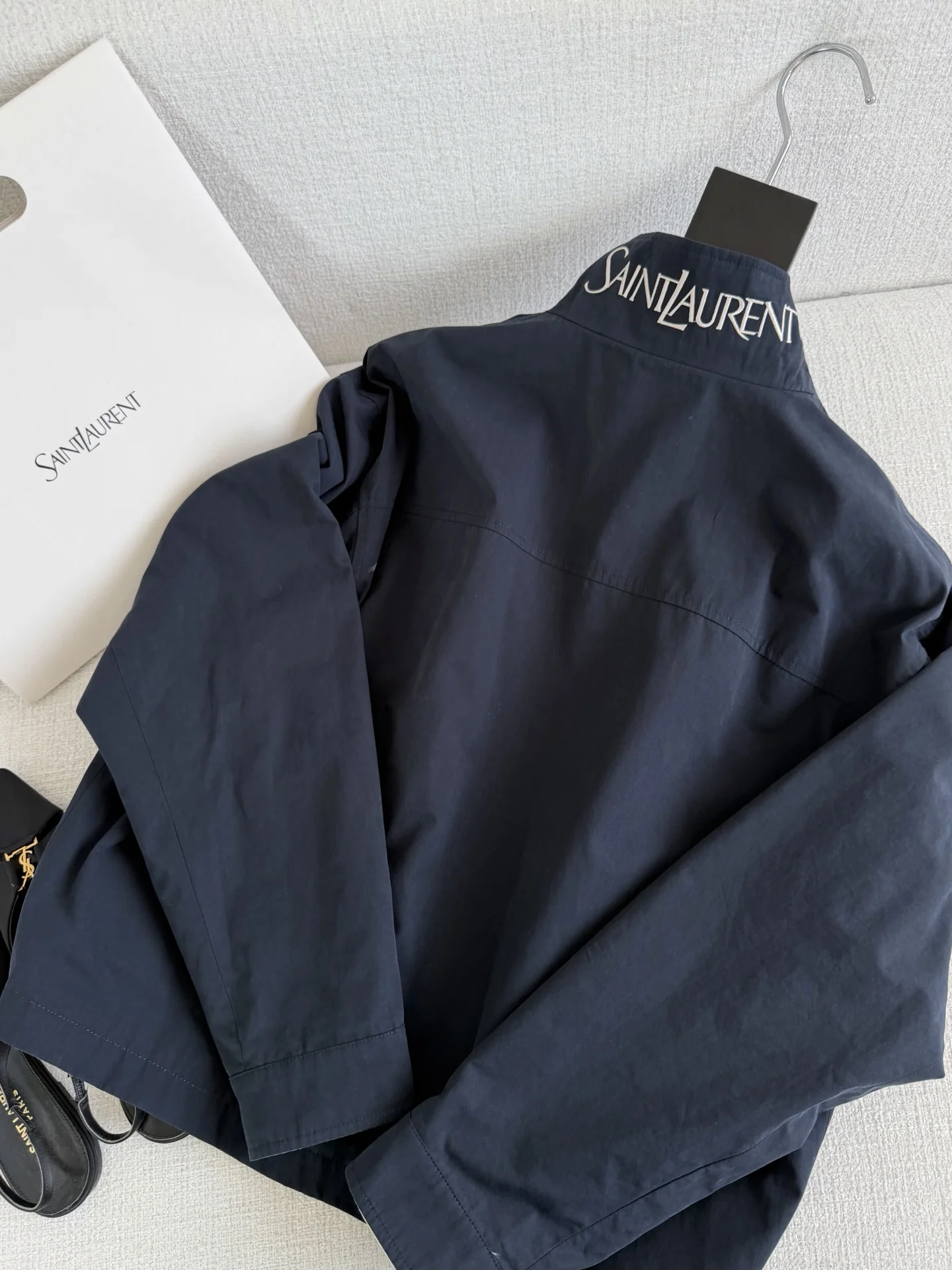 SAINT LAURENT Jackets Navy-Red S-L D95202609062002 - Image 9