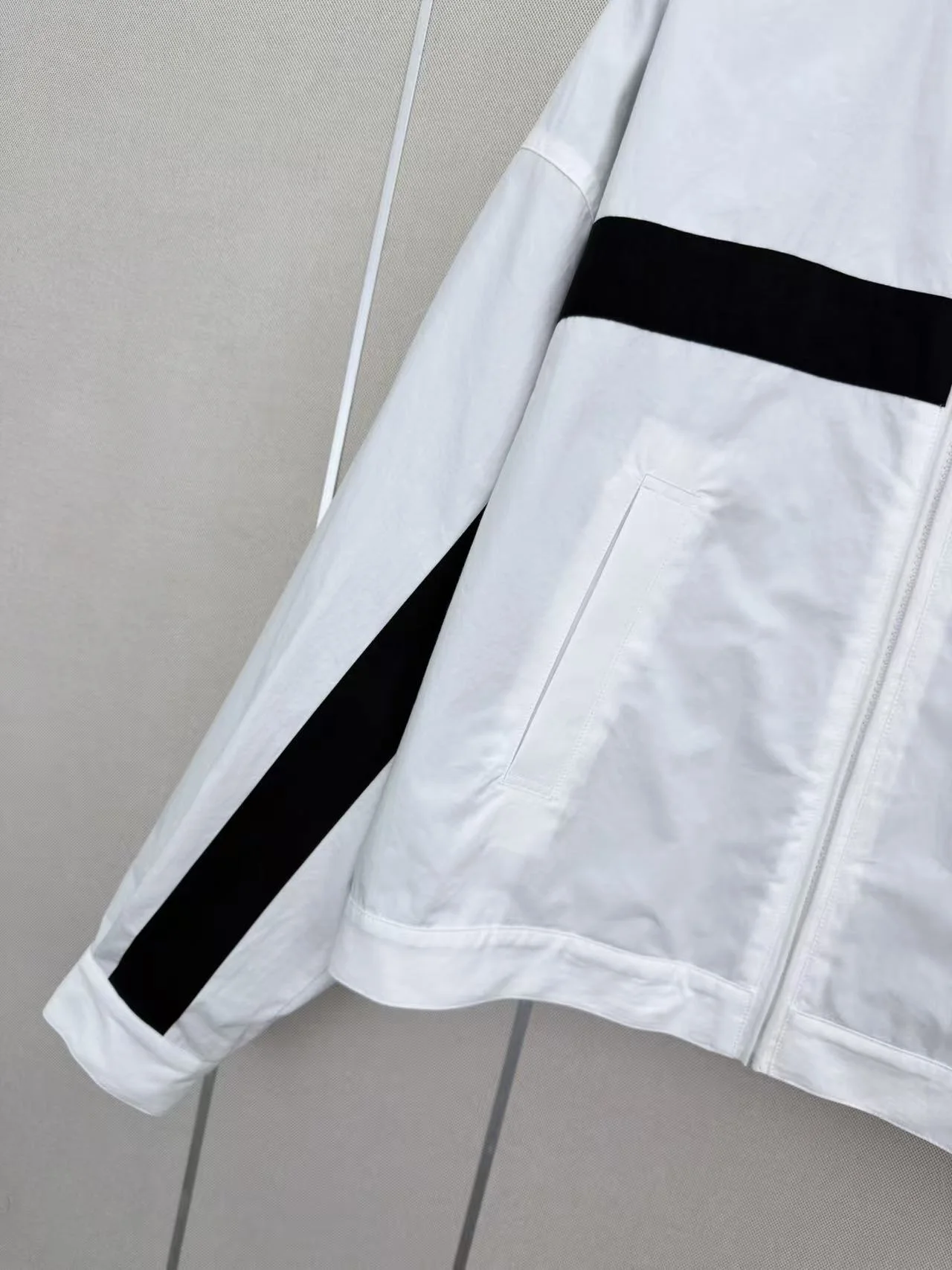 SAINT LAURENT Jackets White-Black S-L C20202609061959 - Image 3