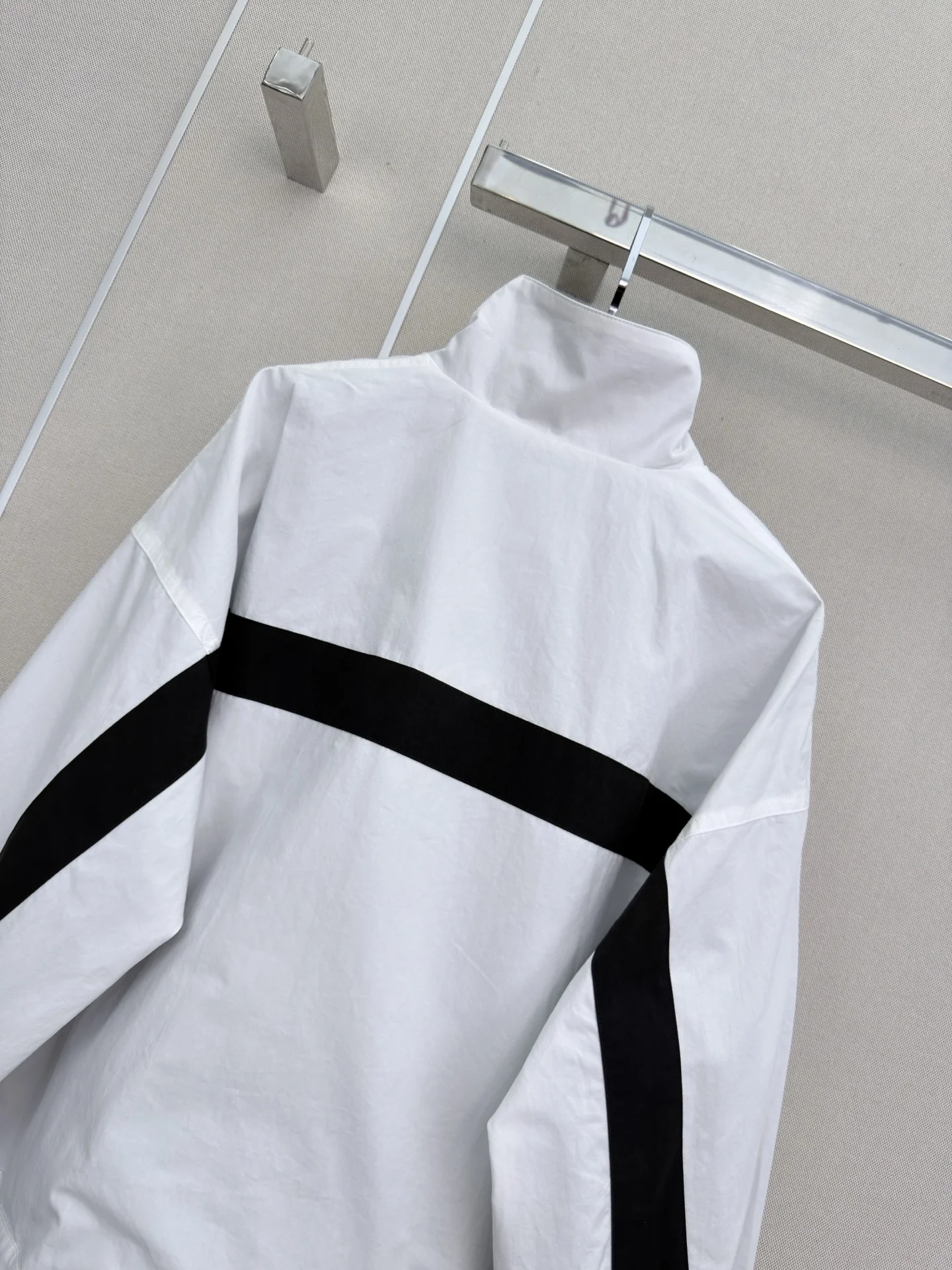 SAINT LAURENT Jackets White-Black S-L C20202609061959 - Image 8
