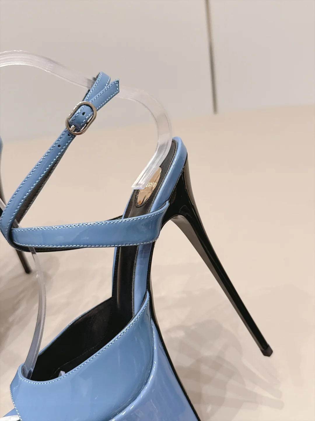 SAINT LAURENT Sandals Blue C20202609111552 - Image 6