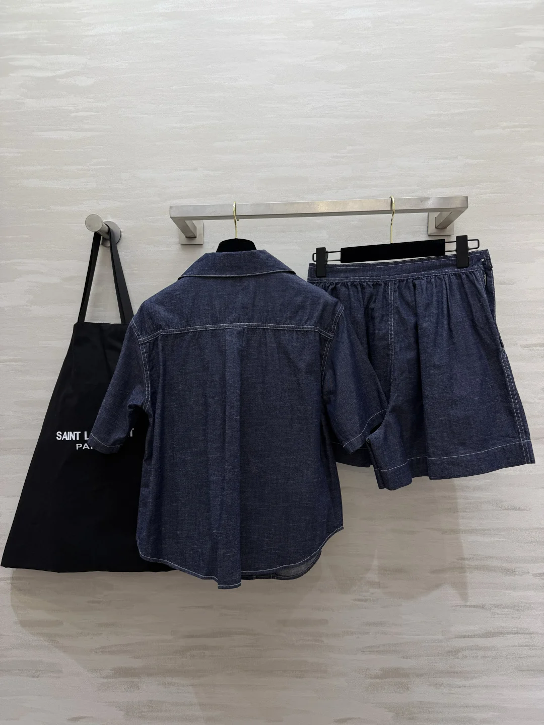 SAINT LAURENT Shirts Blue S-L B20202609062604 - Image 7