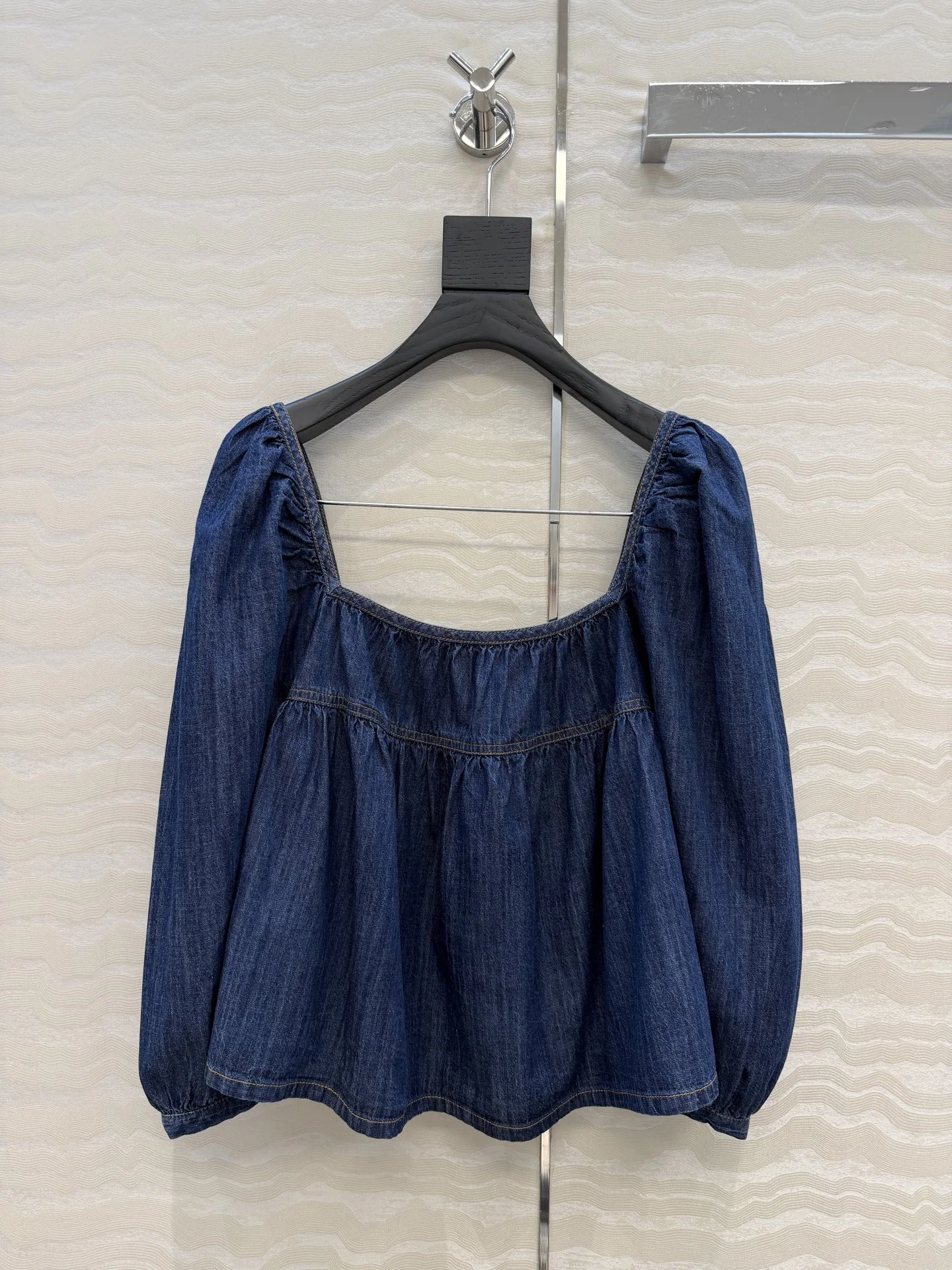 SAINT LAURENT Shirts Cotton Denim Blue S B40202609061258