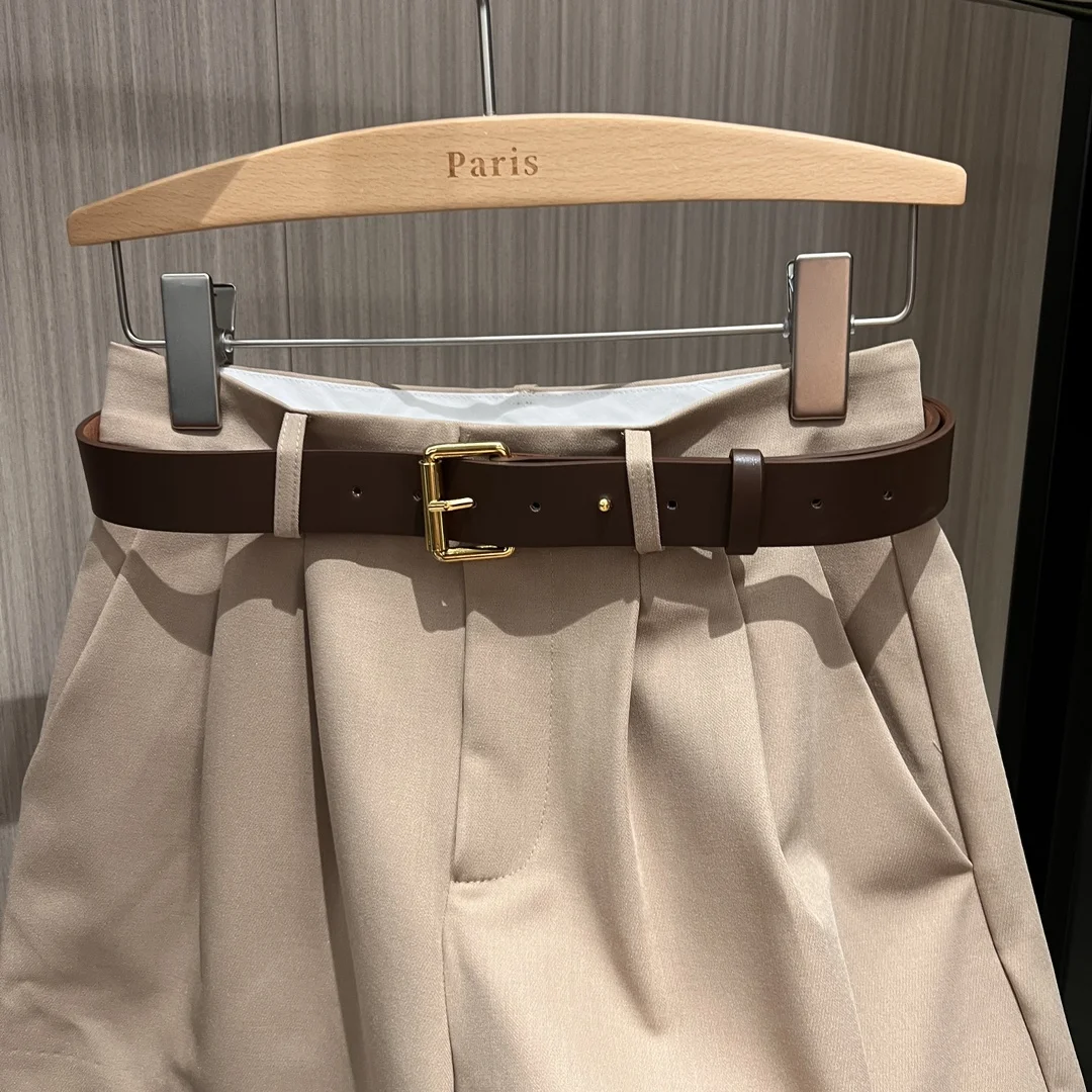 SAINT LAURENT Shorts Beige-Brown S-L B30202609062827 - Image 2