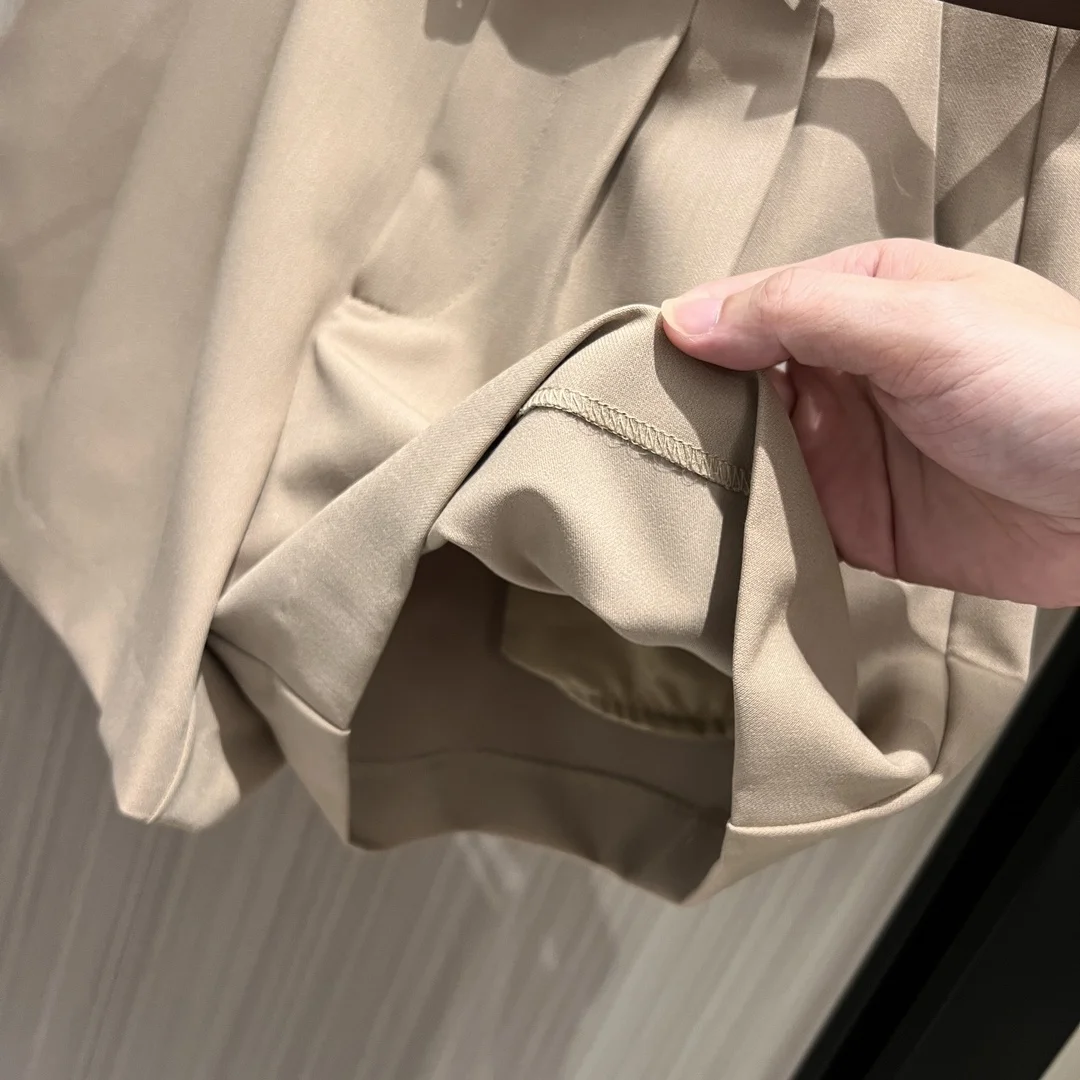 SAINT LAURENT Shorts Beige-Brown S-L B30202609062827 - Image 4