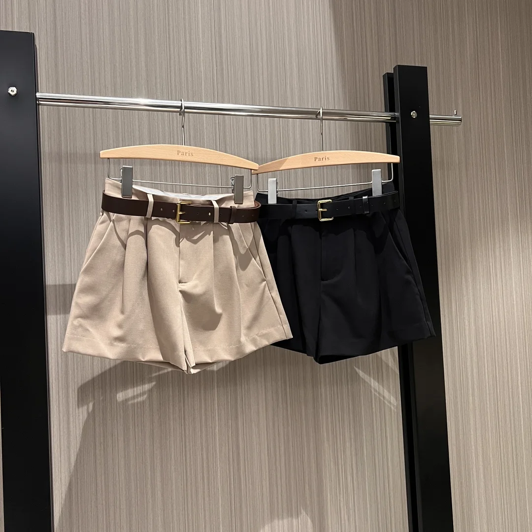 SAINT LAURENT Shorts Beige-Brown S-L B30202609062827 - Image 8
