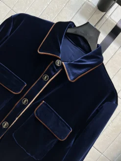 Alternative view of SAINT LAURENT Suits Blue-Brown S-M-L C95202609061626