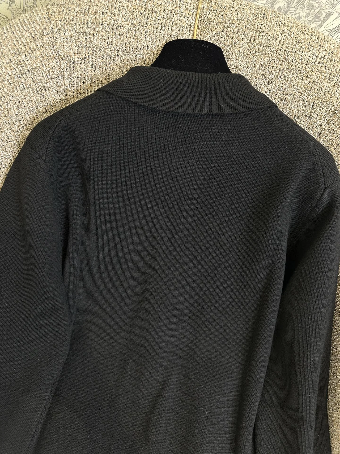 SAINT LAURENT Sweaters Black-Gold S-M-L B55202609062773 - Image 6
