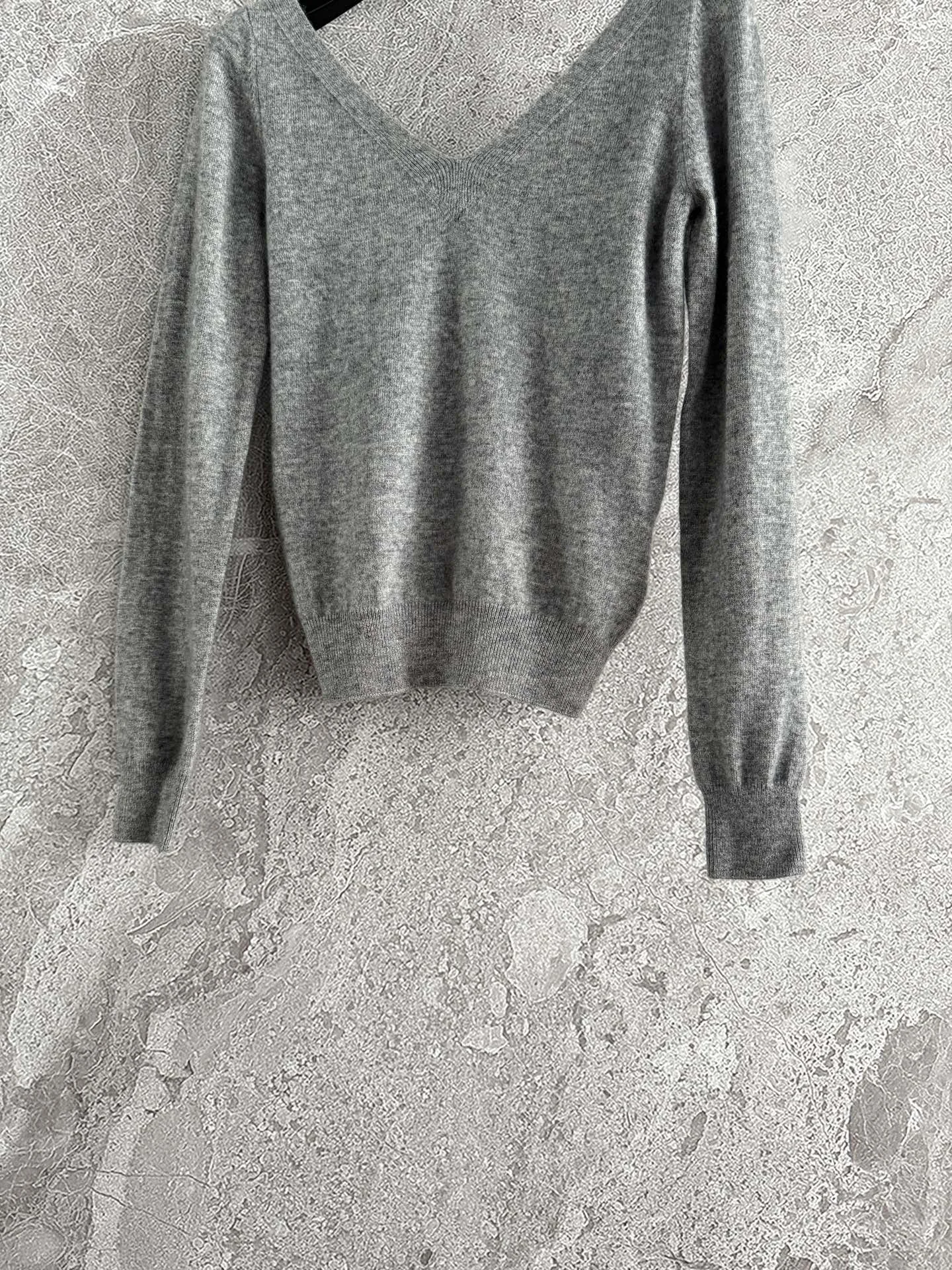 SAINT LAURENT Sweaters Cashmere Gray S-M-L B95202609062456 - Image 7