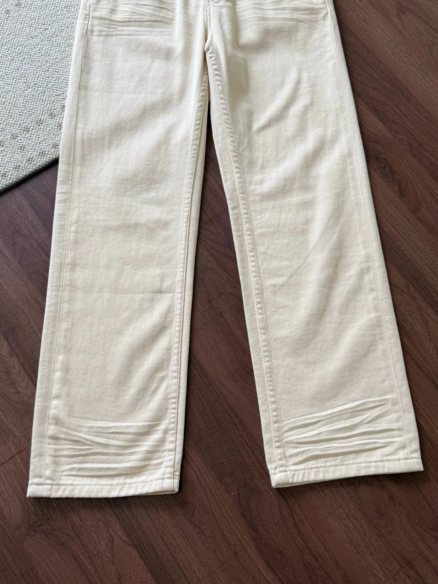 SAINT LAURENT Trousers Lightweight Cotton Beige 25-30 B35202609063552 - Image 5
