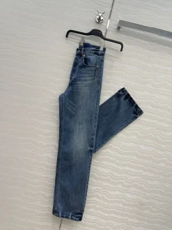 SAINT LAURENT Trousers Organic Cotton Denim Blue XS-L C20202609061255