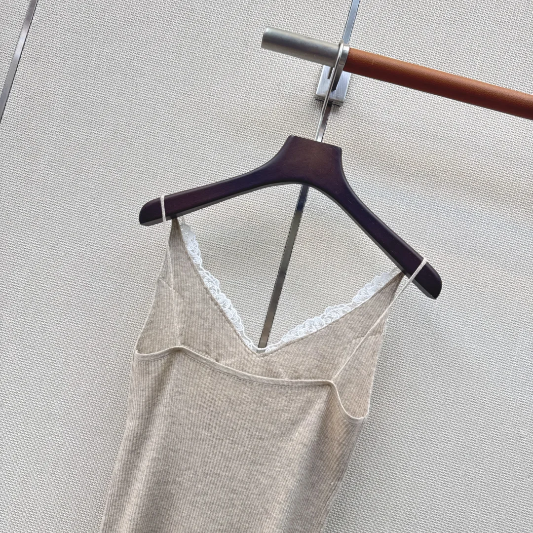 SAINT LAURENT Vests Beige-White S-L A65202609060613 - Image 8