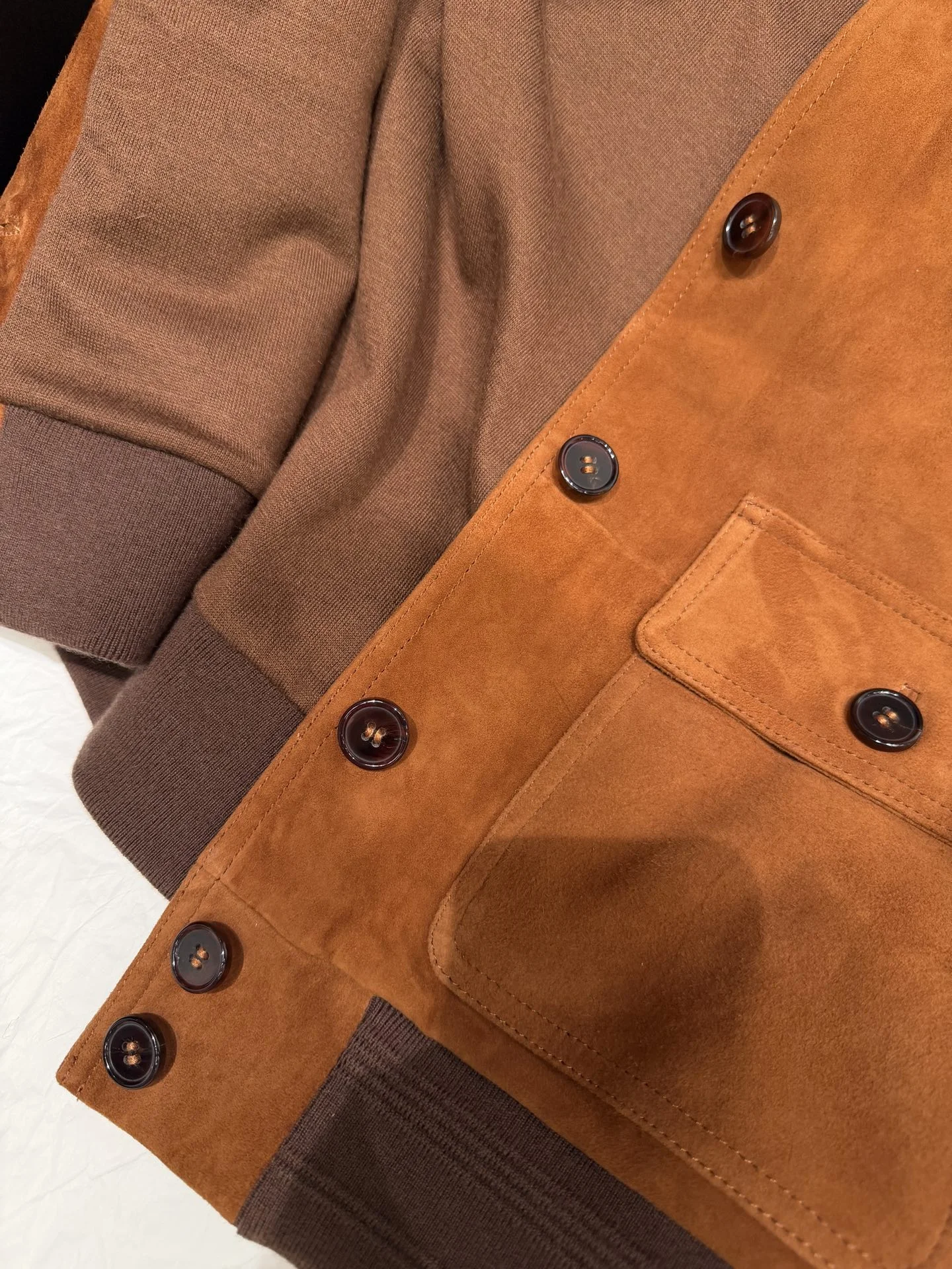SAINT LAURENT Vests Brown-Tan S-L A160202609063072 - Image 6