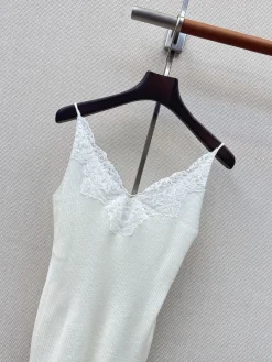 Alternative view of SAINT LAURENT Vests White S-L A65202609060612