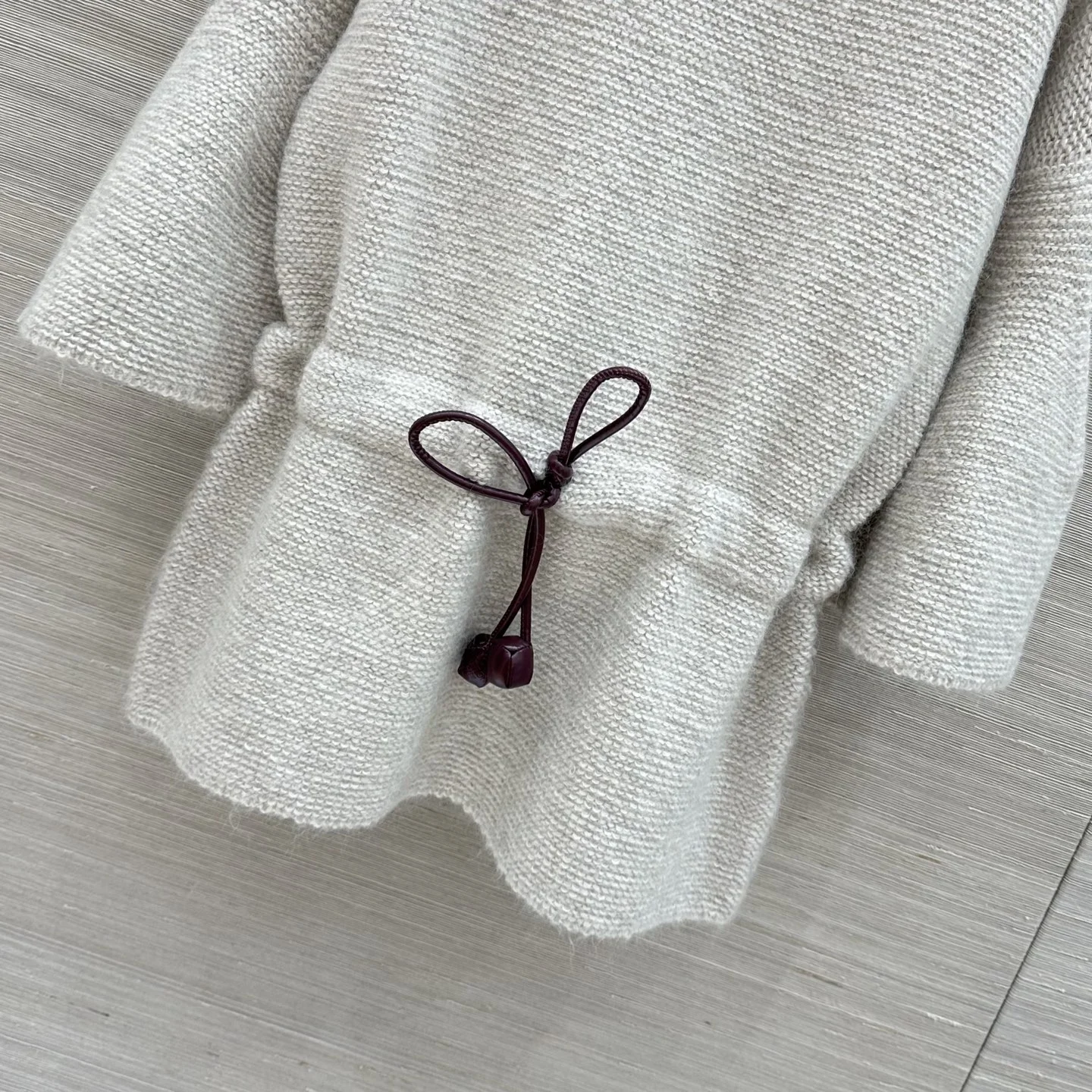 THE ROW Sweaters Cashmere Beige-Burgundy S-L D50202609062072 - Image 5