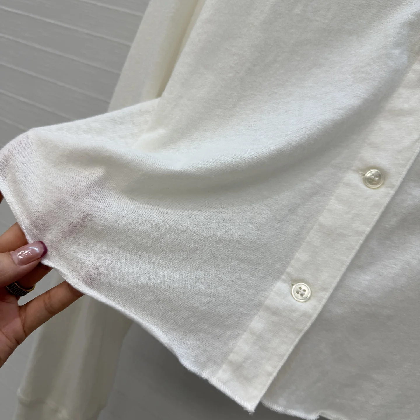 THE ROW Sweaters Cotton White S B20202609061285 - Image 5