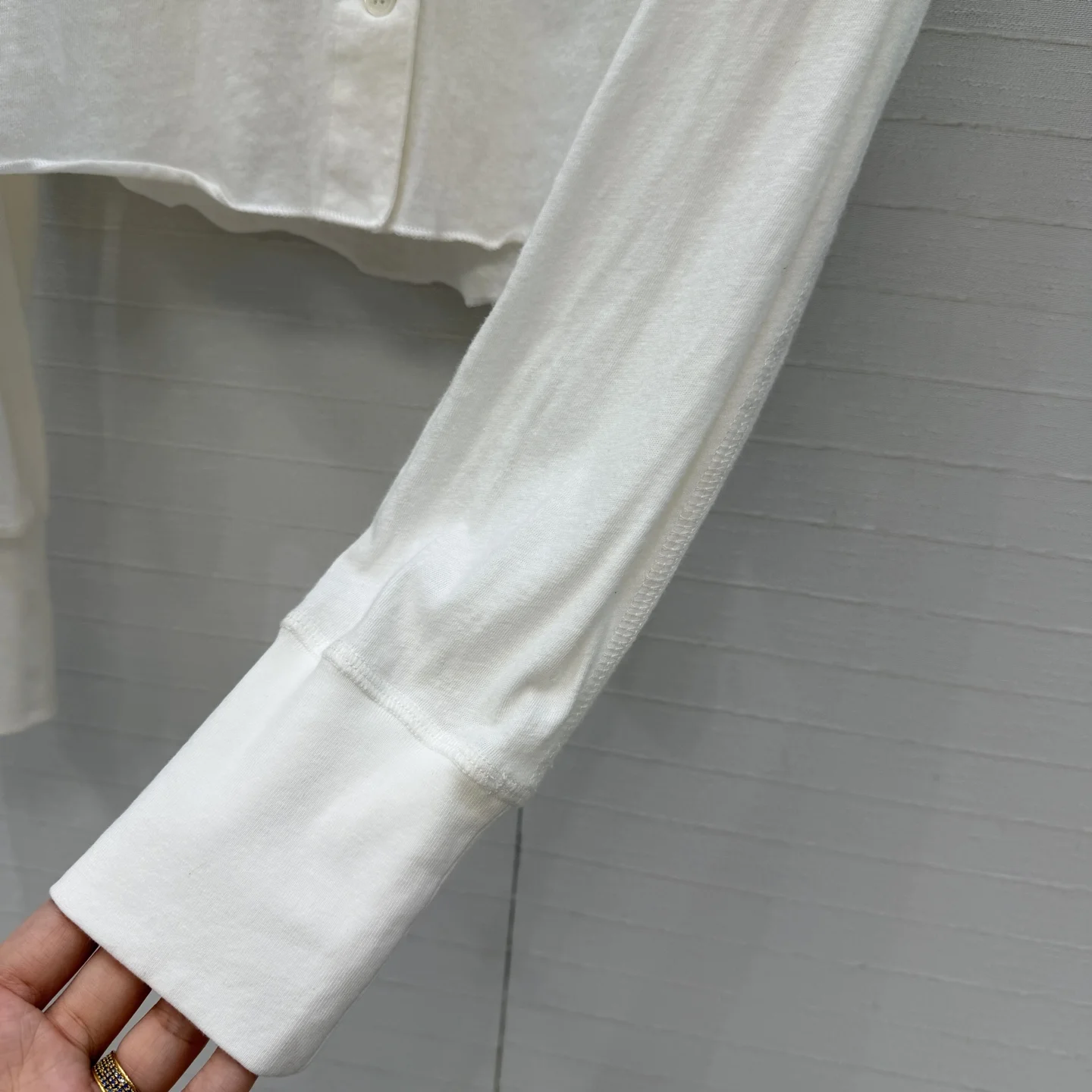 THE ROW Sweaters Cotton White S B20202609061285 - Image 7