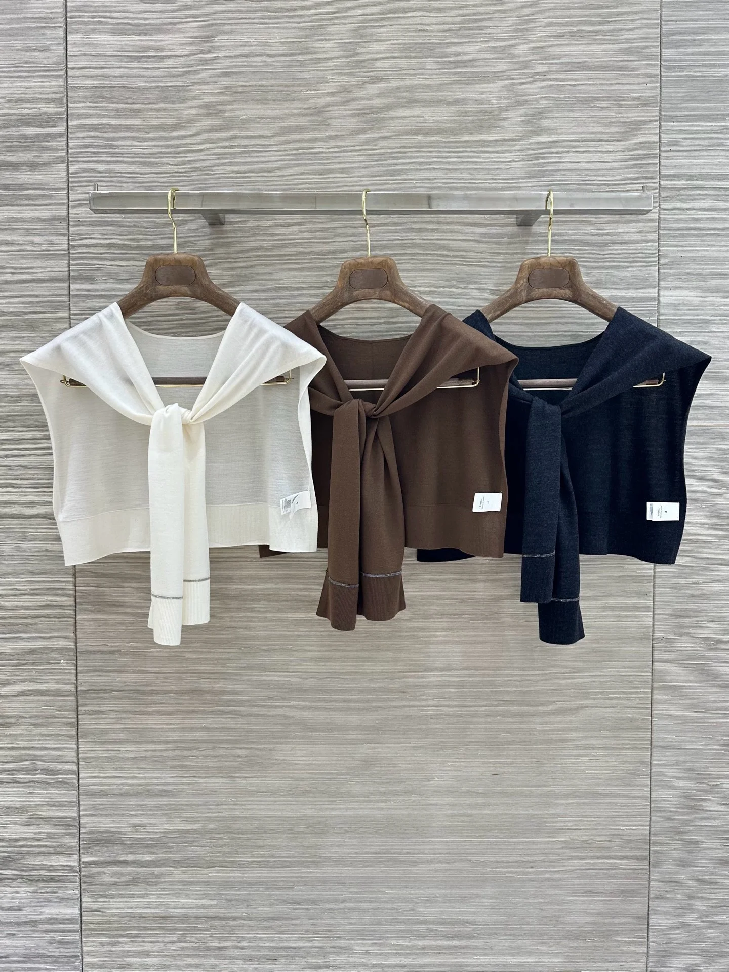 THE ROW Sweaters White-Brown-Black S-L A85202609062039