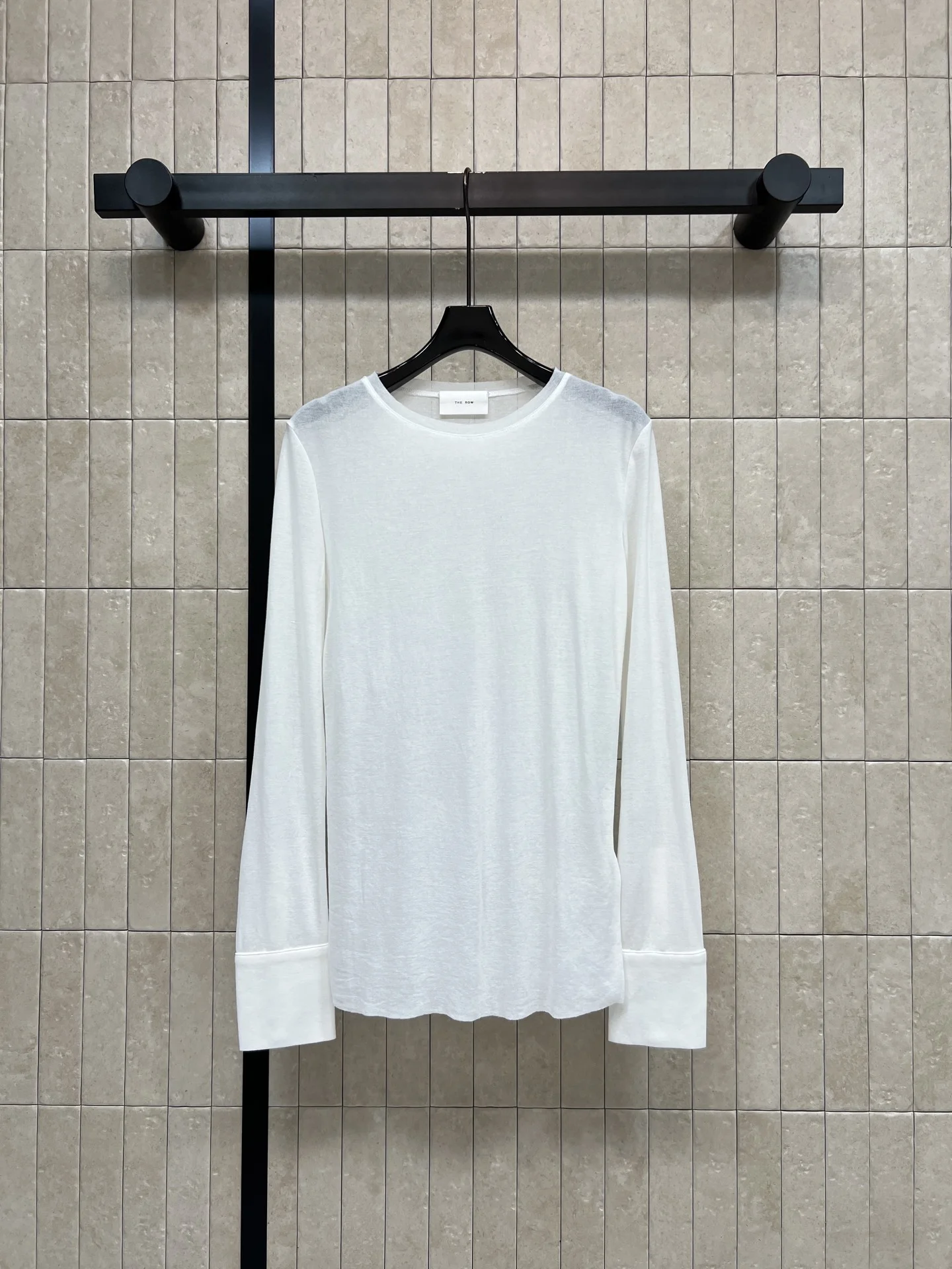 THE ROW T-shirts White-Black S-L B35202609062502 - Image 4