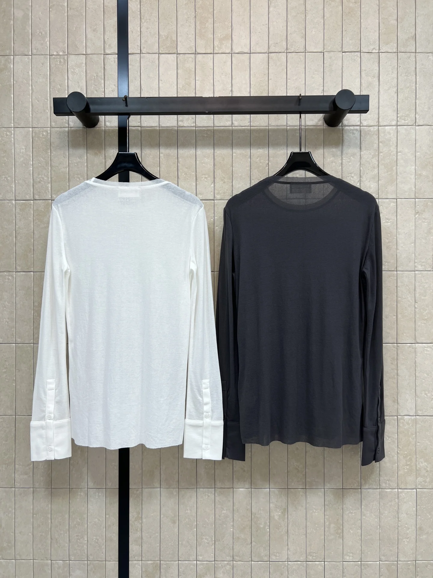THE ROW T-shirts White-Black S-L B35202609062502 - Image 7