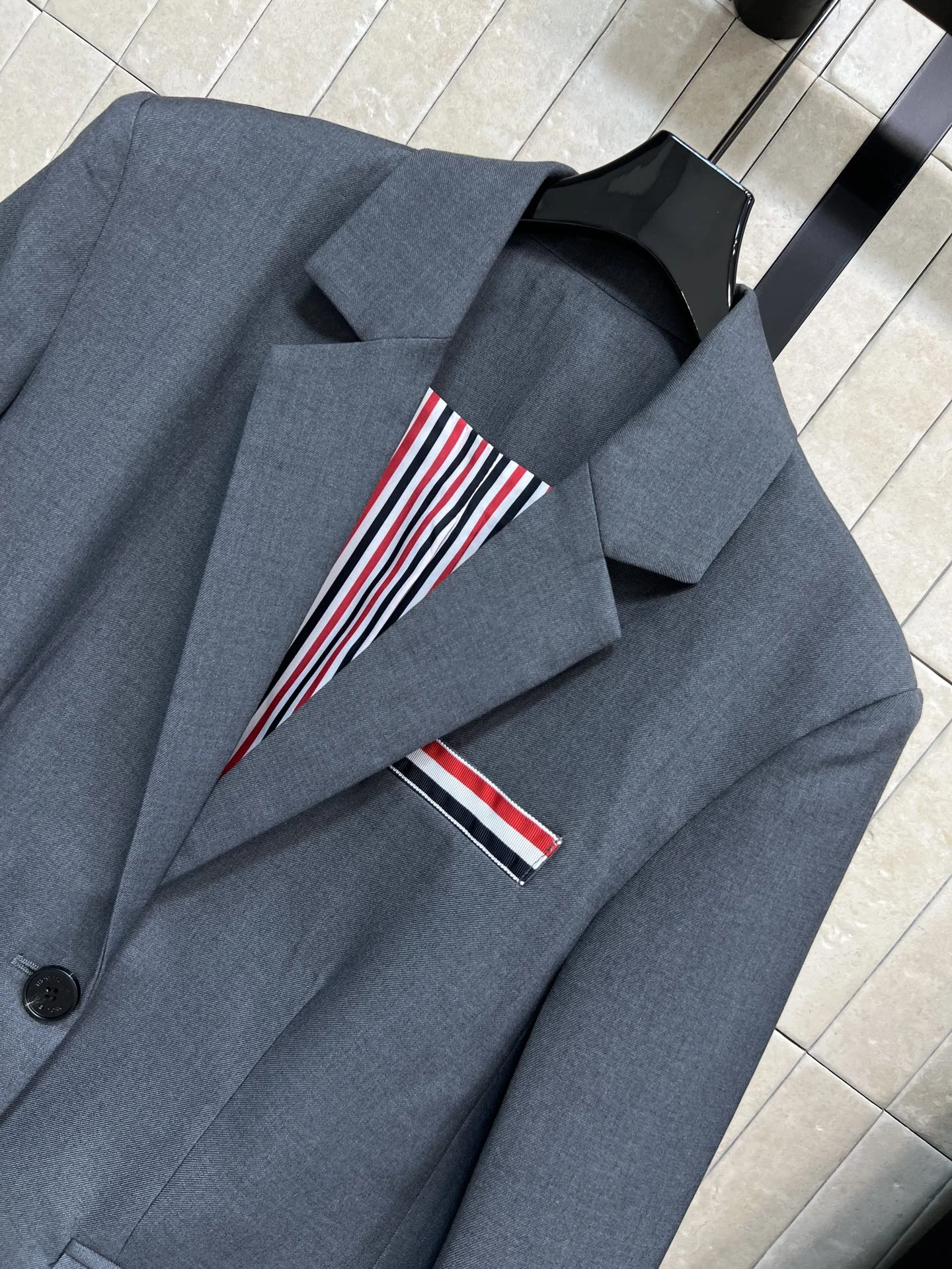 THOM BROWNE Jackets Grey-Black S-M-L C25202609061615 - Image 2
