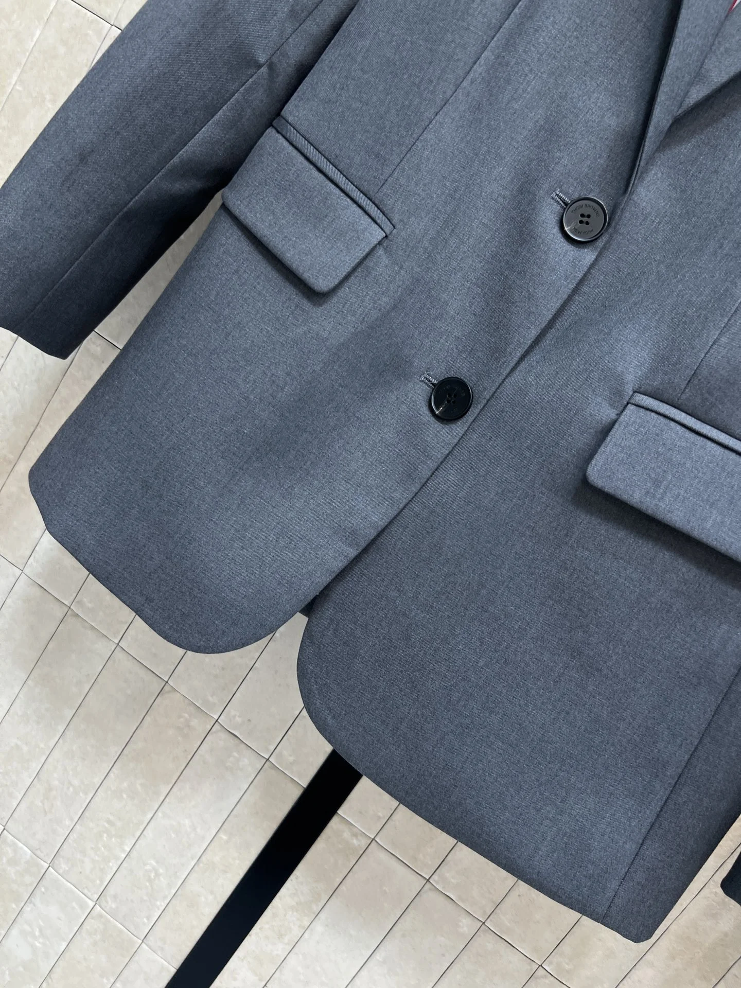 THOM BROWNE Jackets Grey-Black S-M-L C25202609061615 - Image 3