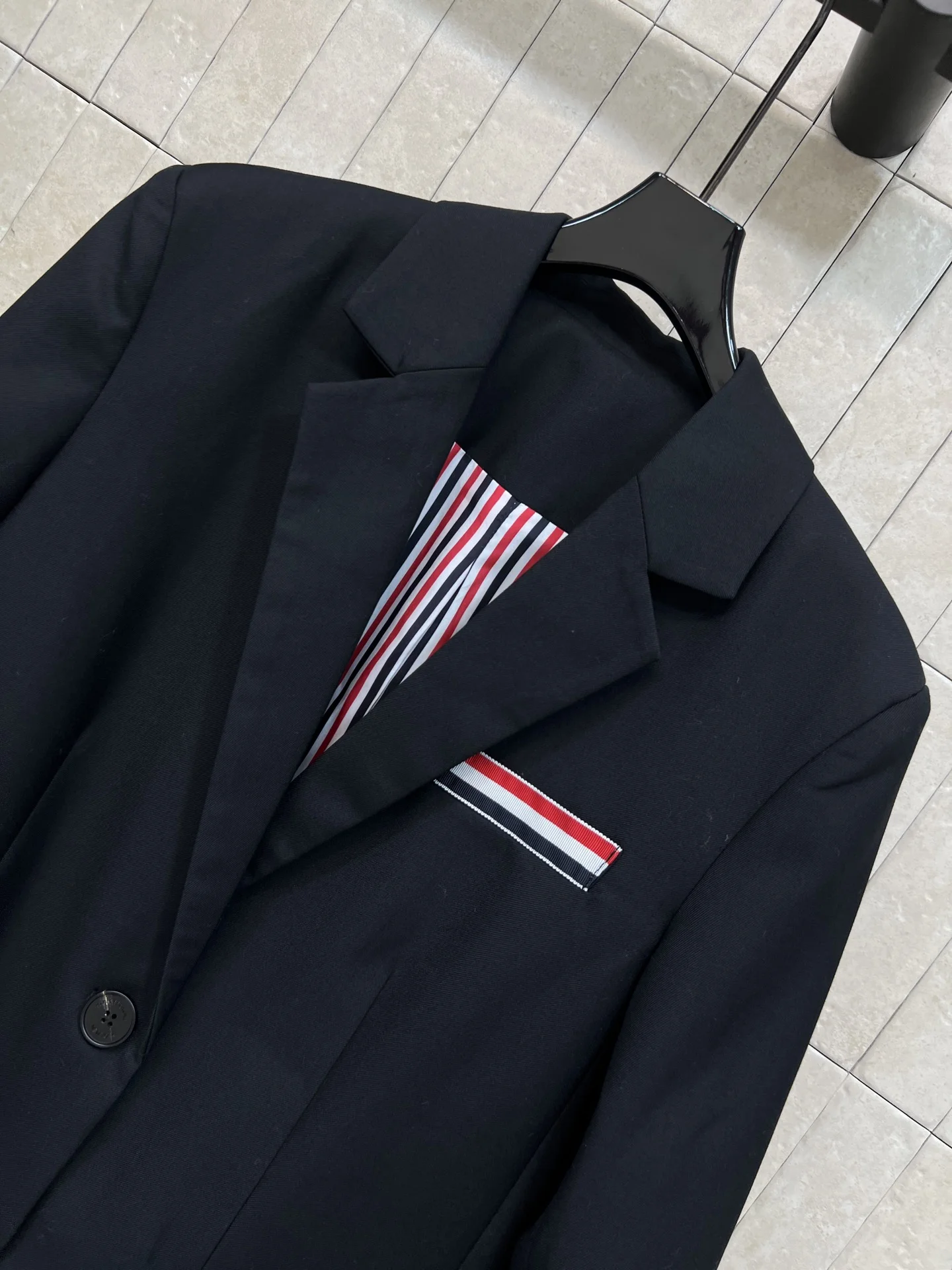 THOM BROWNE Jackets Grey-Black S-M-L C25202609061615 - Image 4