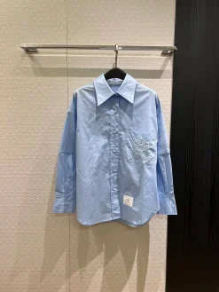 THOM BROWNE Shirts Blue S-L B90202609062813