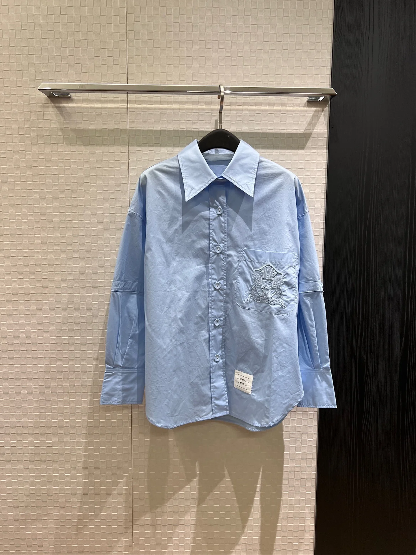 THOM BROWNE Shirts Blue S-L B90202609062813