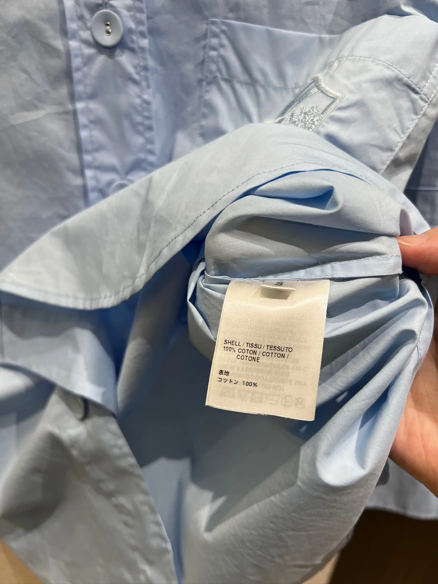 THOM BROWNE Shirts Blue S-L B90202609062813 - Image 6