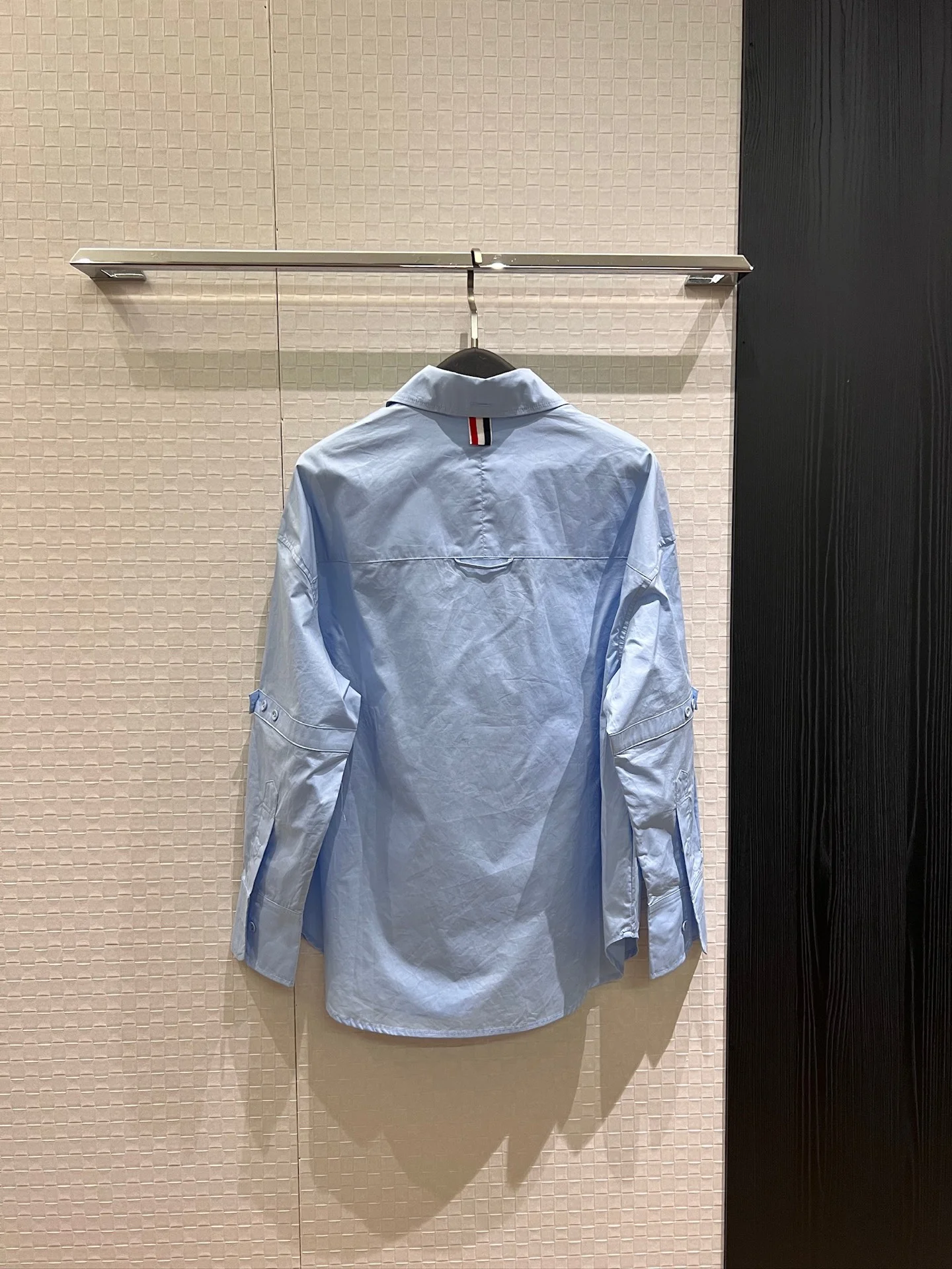 THOM BROWNE Shirts Blue S-L B90202609062813 - Image 7