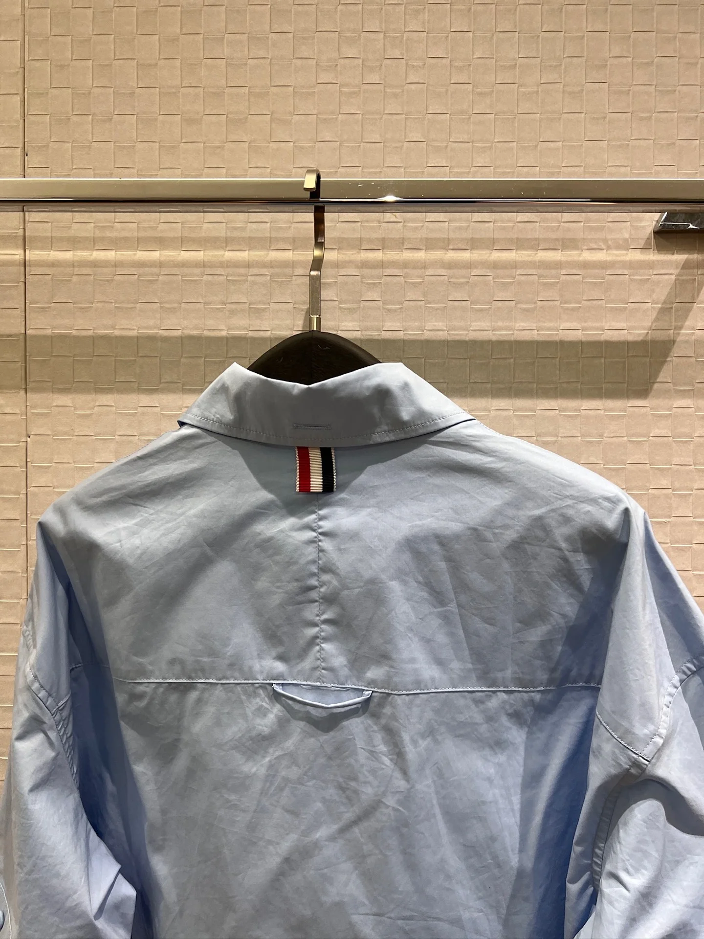 THOM BROWNE Shirts Blue S-L B90202609062813 - Image 8