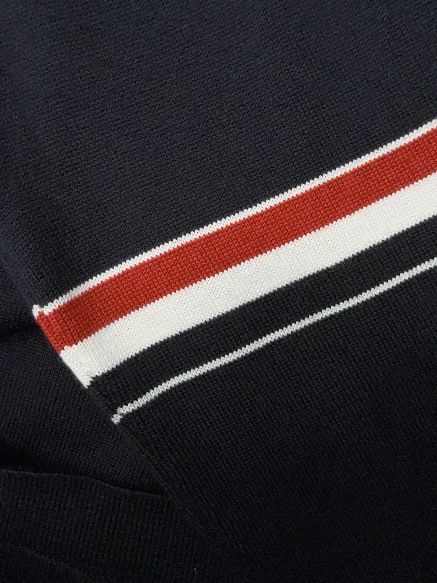 THOM BROWNE Sweaters Black-White-Red S-L C00202609063605 - Image 6