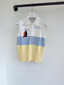 Alternative view of THOM BROWNE Sweaters White-Blue-Yellow-Red-Black S-L B70202609063604