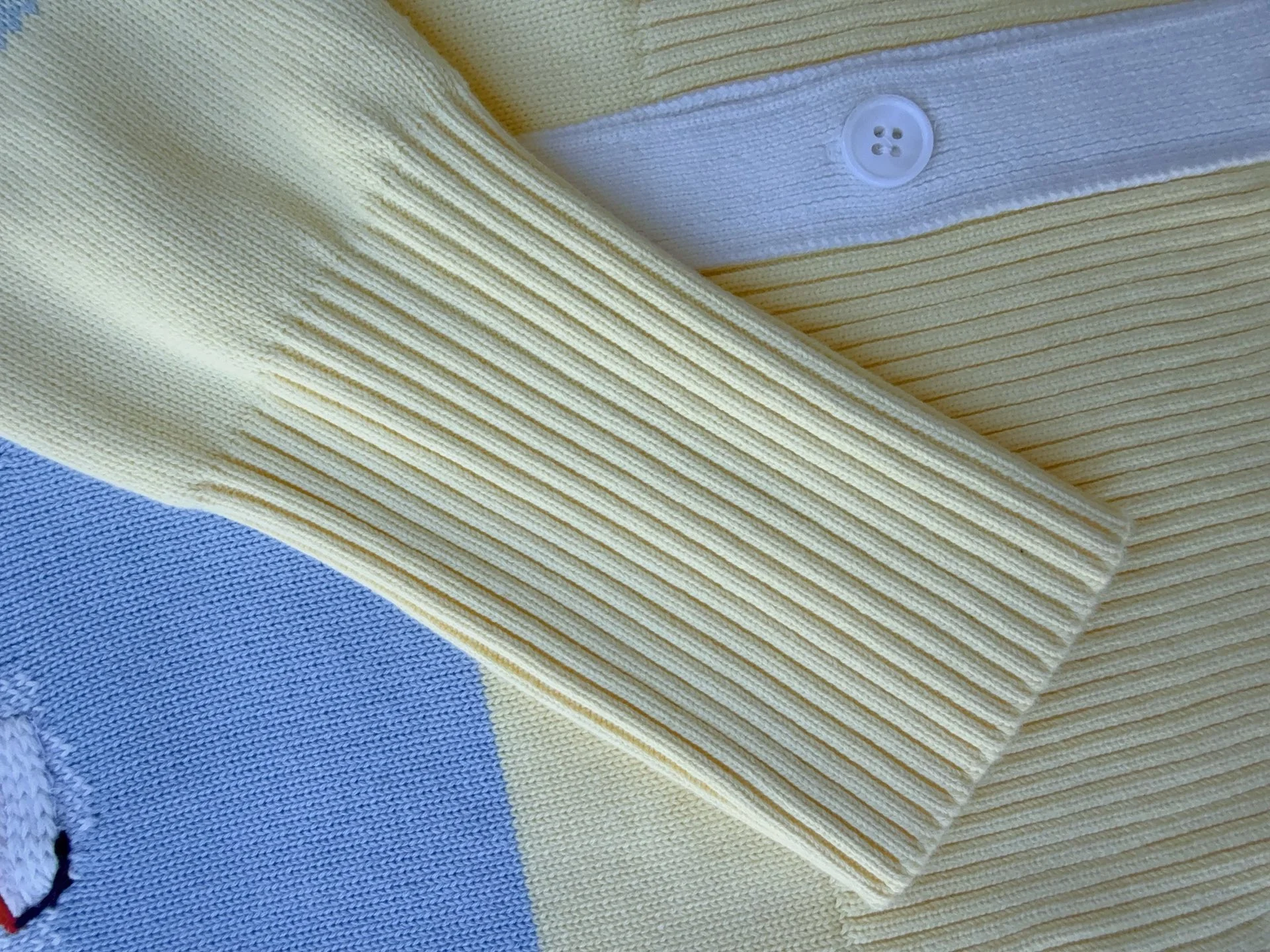 THOM BROWNE Sweaters White-Yellow-Blue S-L C40202609063603 - Image 5