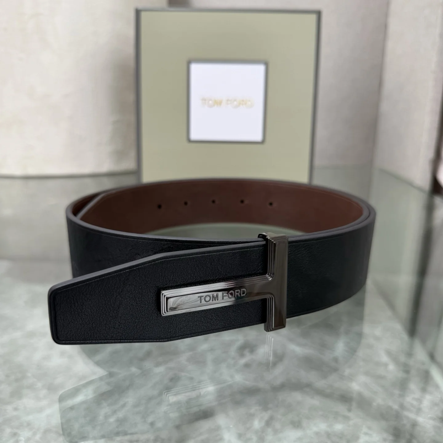 TOM FORD Belts Black-Brown A70202609070112 - Image 4