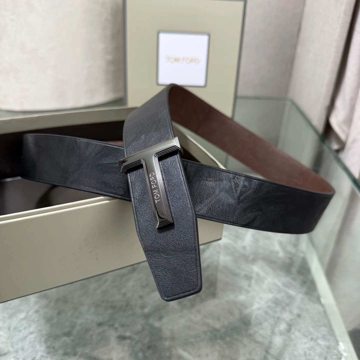 TOM FORD Belts Black-Brown A70202609070112 - Image 8