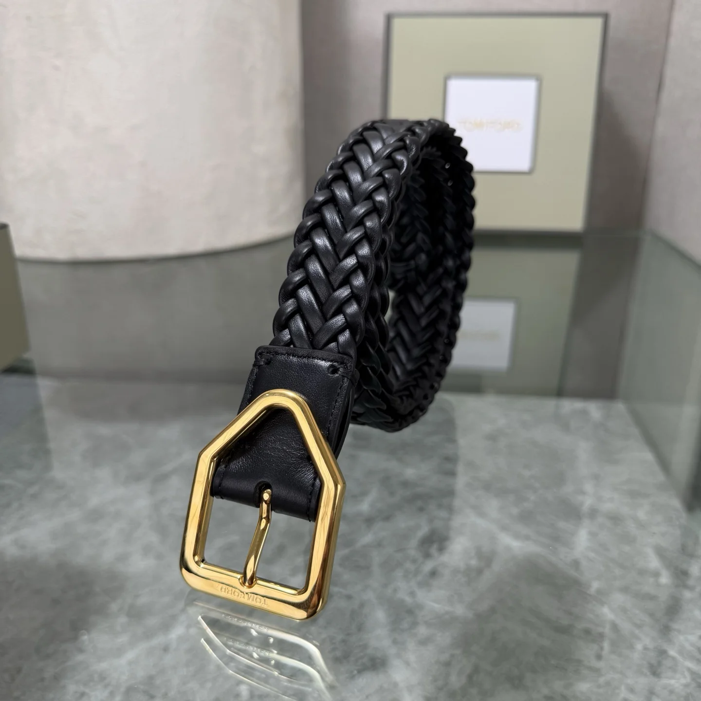 TOM FORD Belts Black-Gold B40202609070161