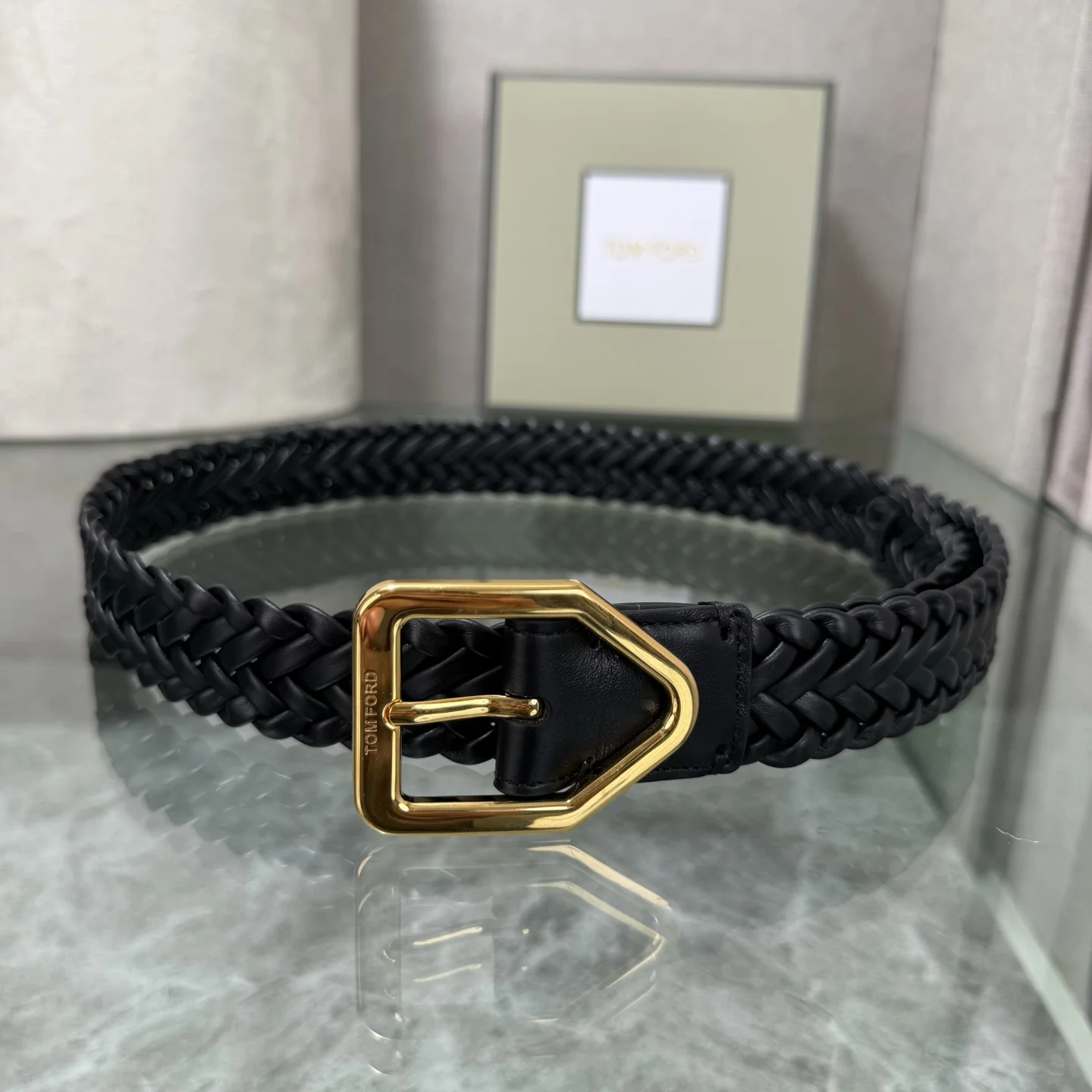 TOM FORD Belts Black-Gold B40202609070161 - Image 5