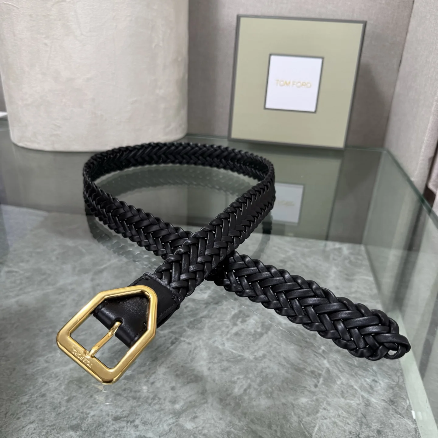 TOM FORD Belts Black-Gold B40202609070161 - Image 6