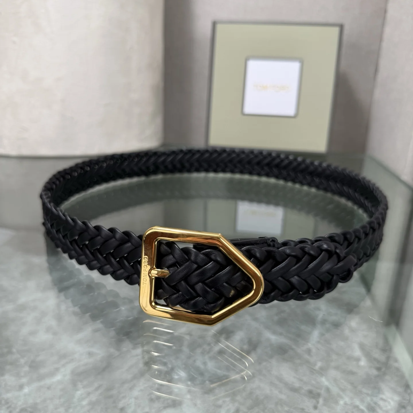 TOM FORD Belts Black-Gold B40202609070161 - Image 8