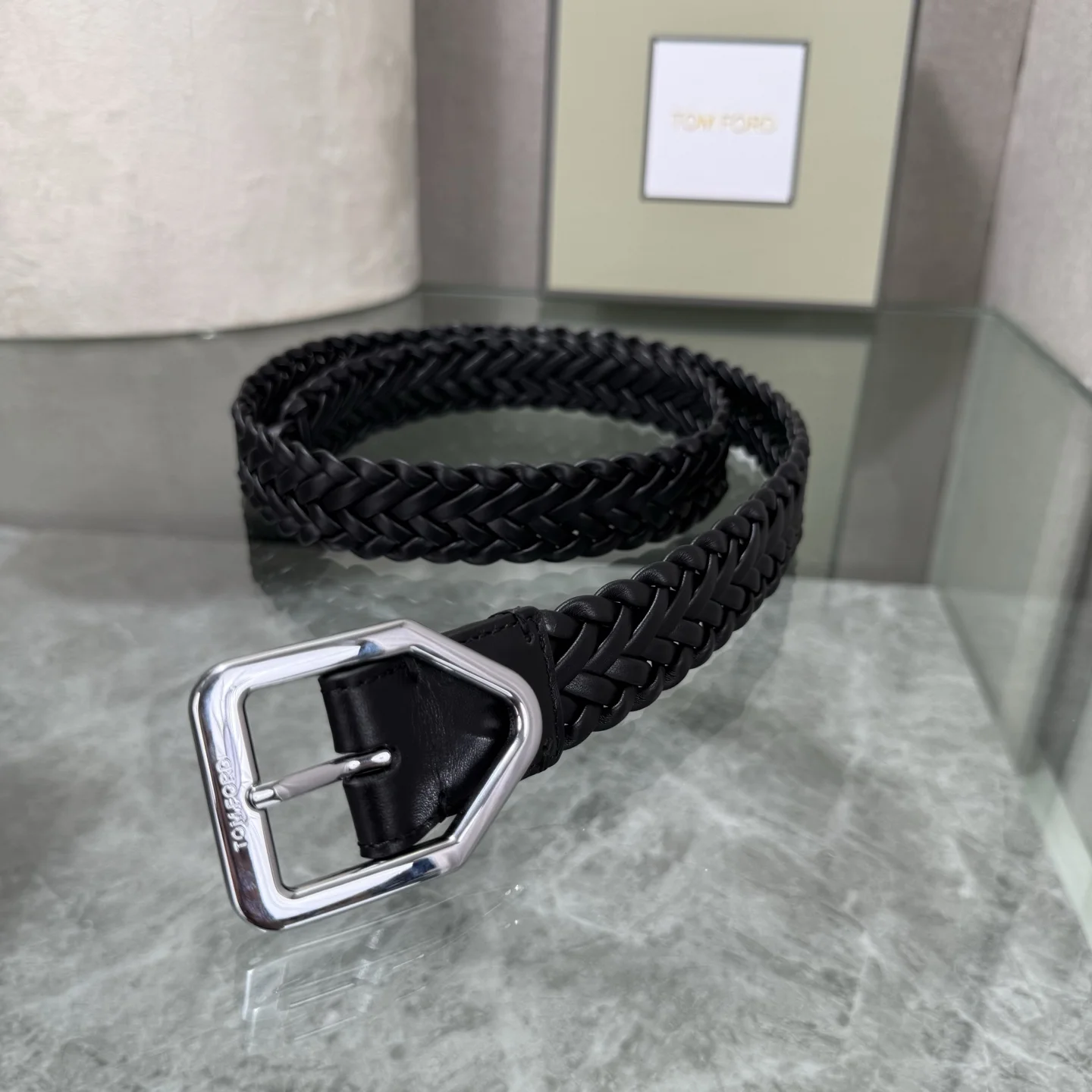 TOM FORD Belts Black-Navy-Brown-Gold-Silver B40202609070164 - Image 2
