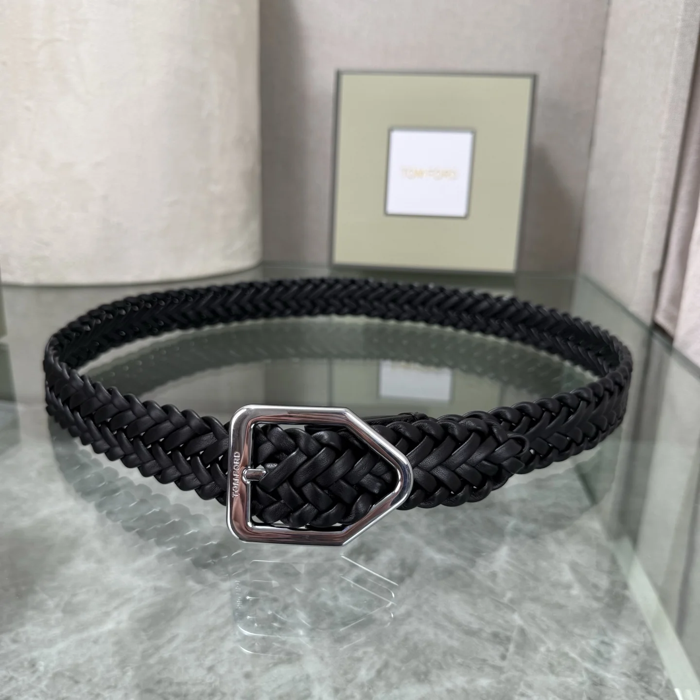 TOM FORD Belts Black-Navy-Brown-Gold-Silver B40202609070164 - Image 7