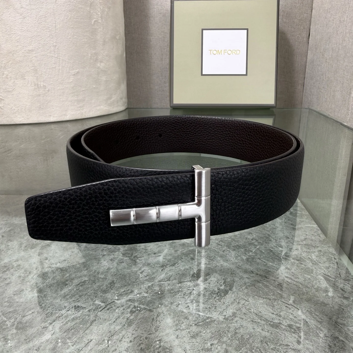 TOM FORD Belts Black-Silver A70202609070049