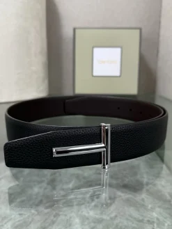 TOM FORD Belts Black-Silver A70202609070075