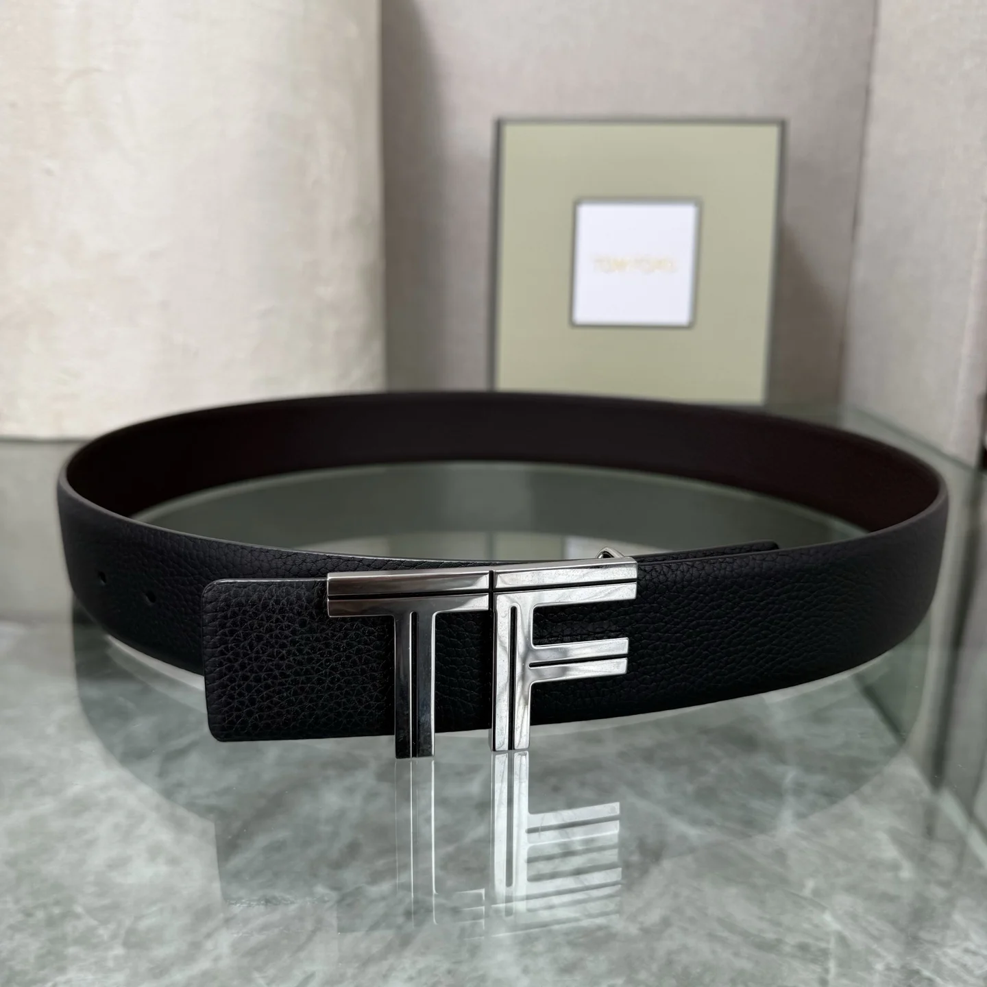 TOM FORD Belts Black-Silver A70202609070116 - Image 2