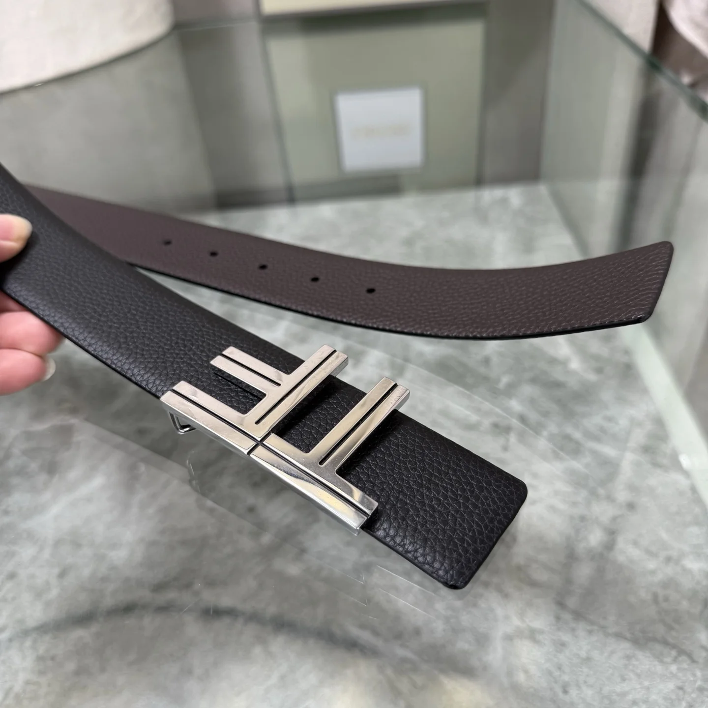 TOM FORD Belts Black-Silver A70202609070116 - Image 4