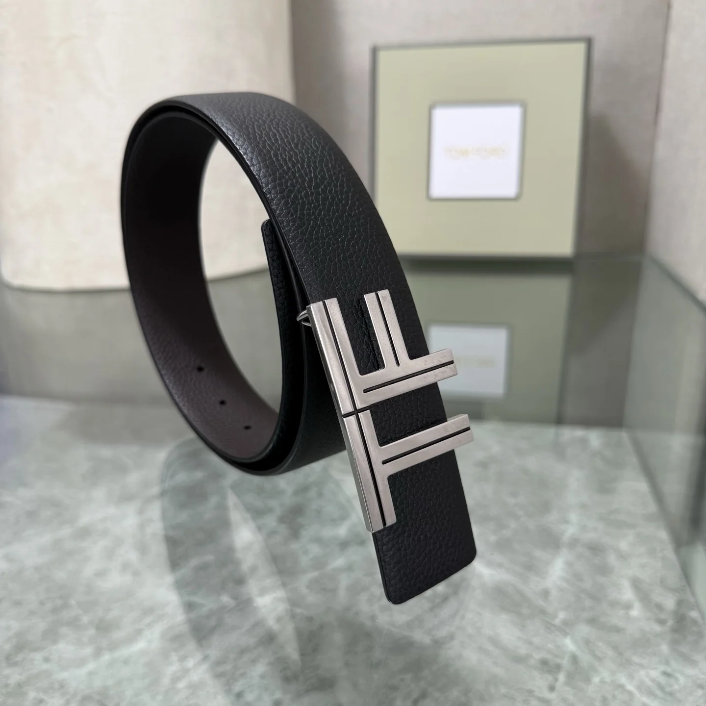 TOM FORD Belts Black-Silver A70202609070116 - Image 7