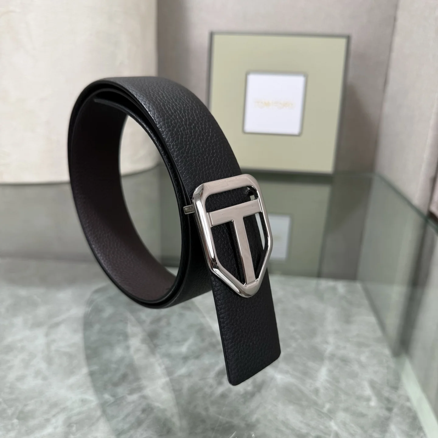 TOM FORD Belts Black-Silver A70202609070156 - Image 5